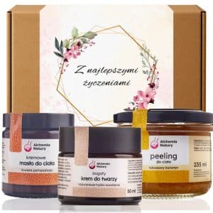Kosmetyki naturalne na prezent imieniny