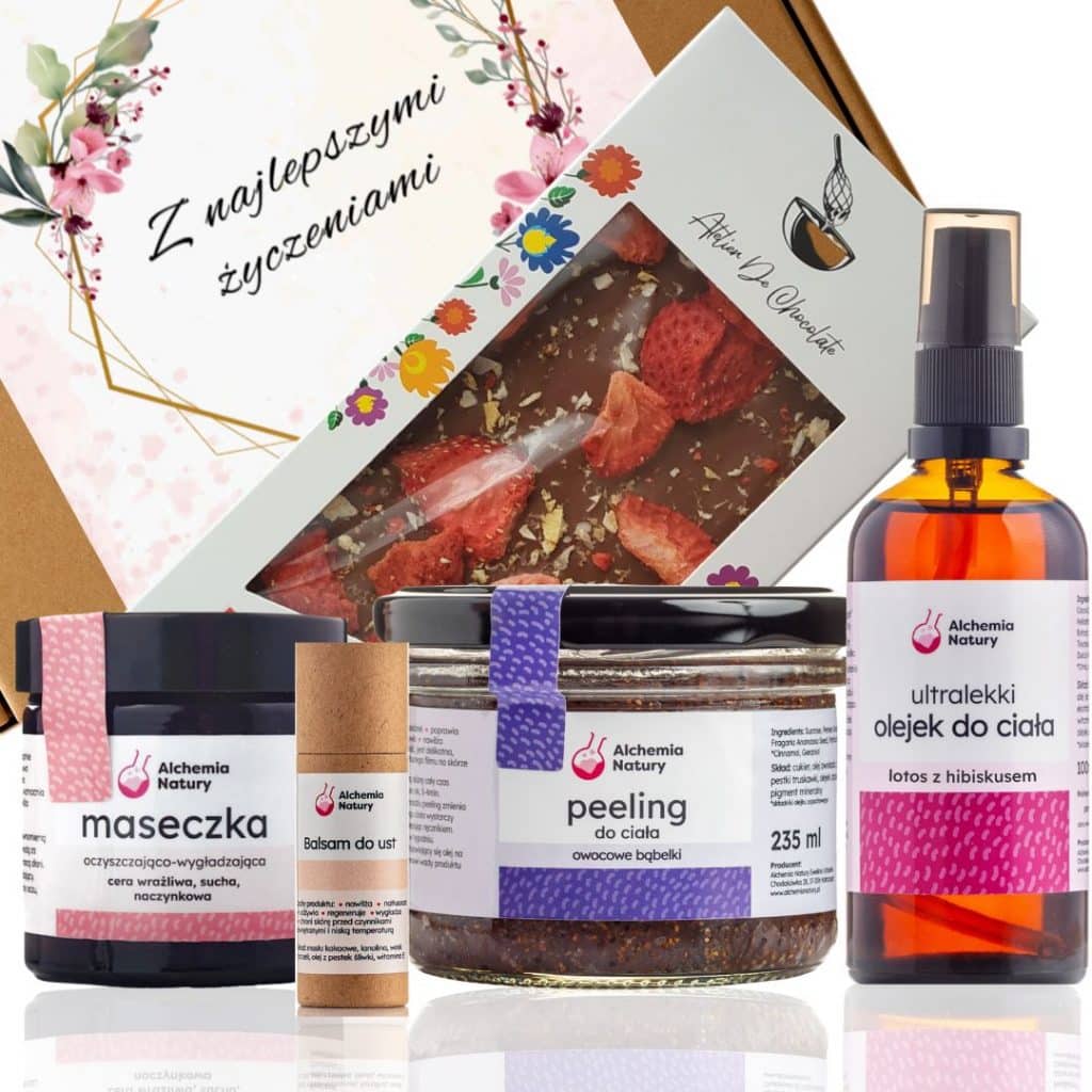 zestaw kosmetyków prezent świąteczny